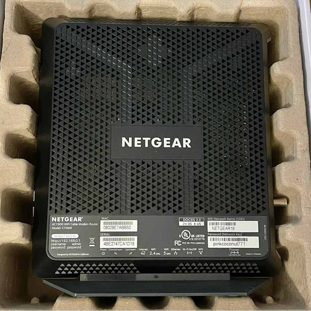 NETGEAR AC1900 Nighthawk C7000 - Picture 10 of 12